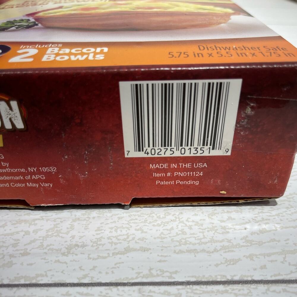 Perfect Bacon Bowl Maker New In Box - Picture 3 of 6